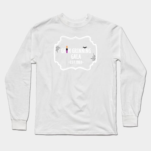 Grim Grinning Gala Long Sleeve T-Shirt by Unlocking The Magic